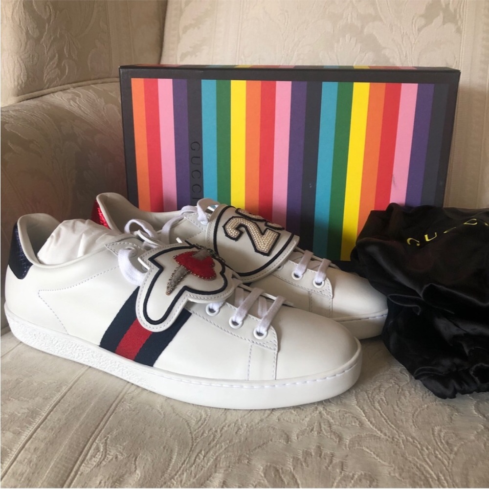 Gucci women sneakers limited edition new in box